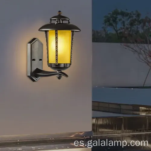 Luz de pared LED europea al aire libre para restaurantes